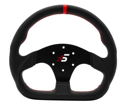 Kierownica SIMAGIC D-Shaped Steering wheel without HUB, 325mm, Leather
